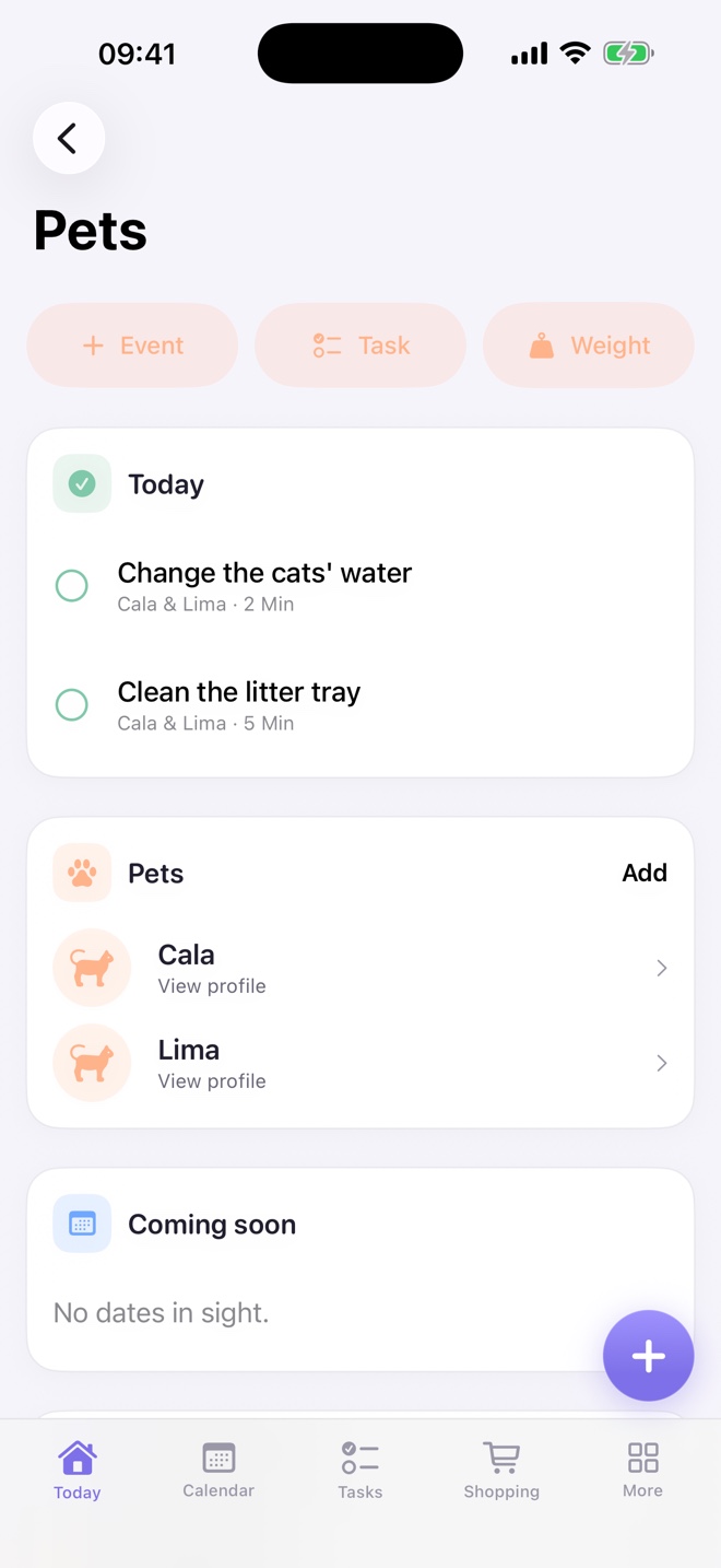 Lumi pets module